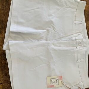 White SUPER STRETCH chino Shorts